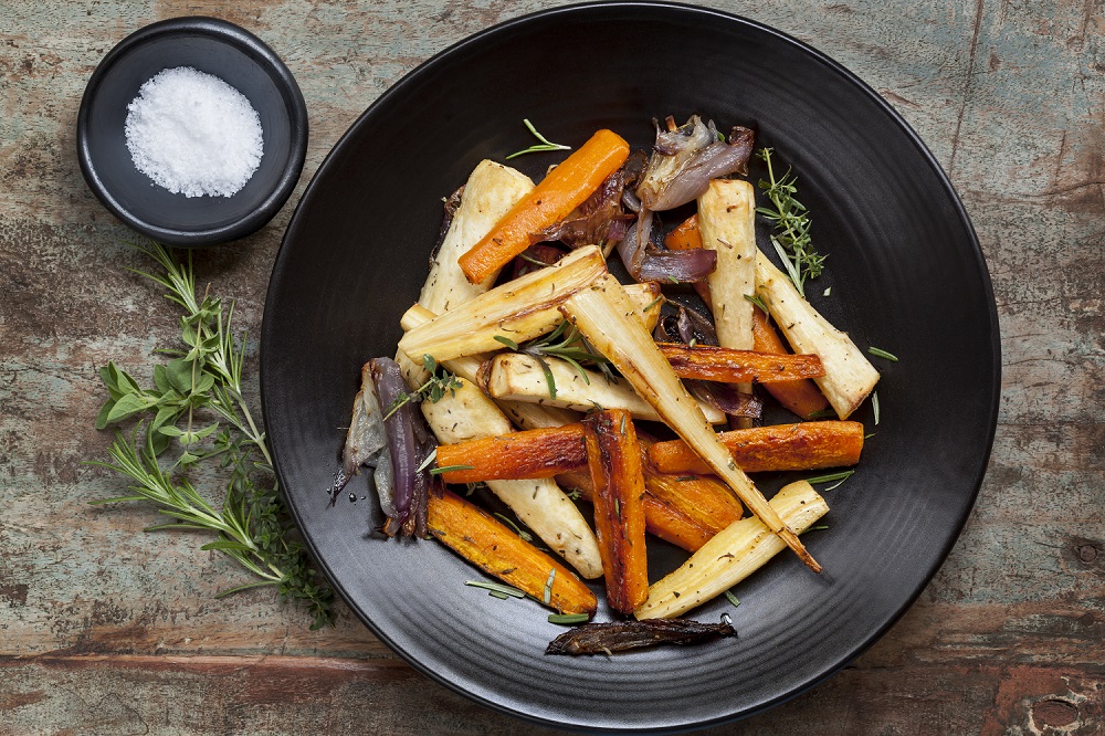 Roasted Roots & Fresh Herbs