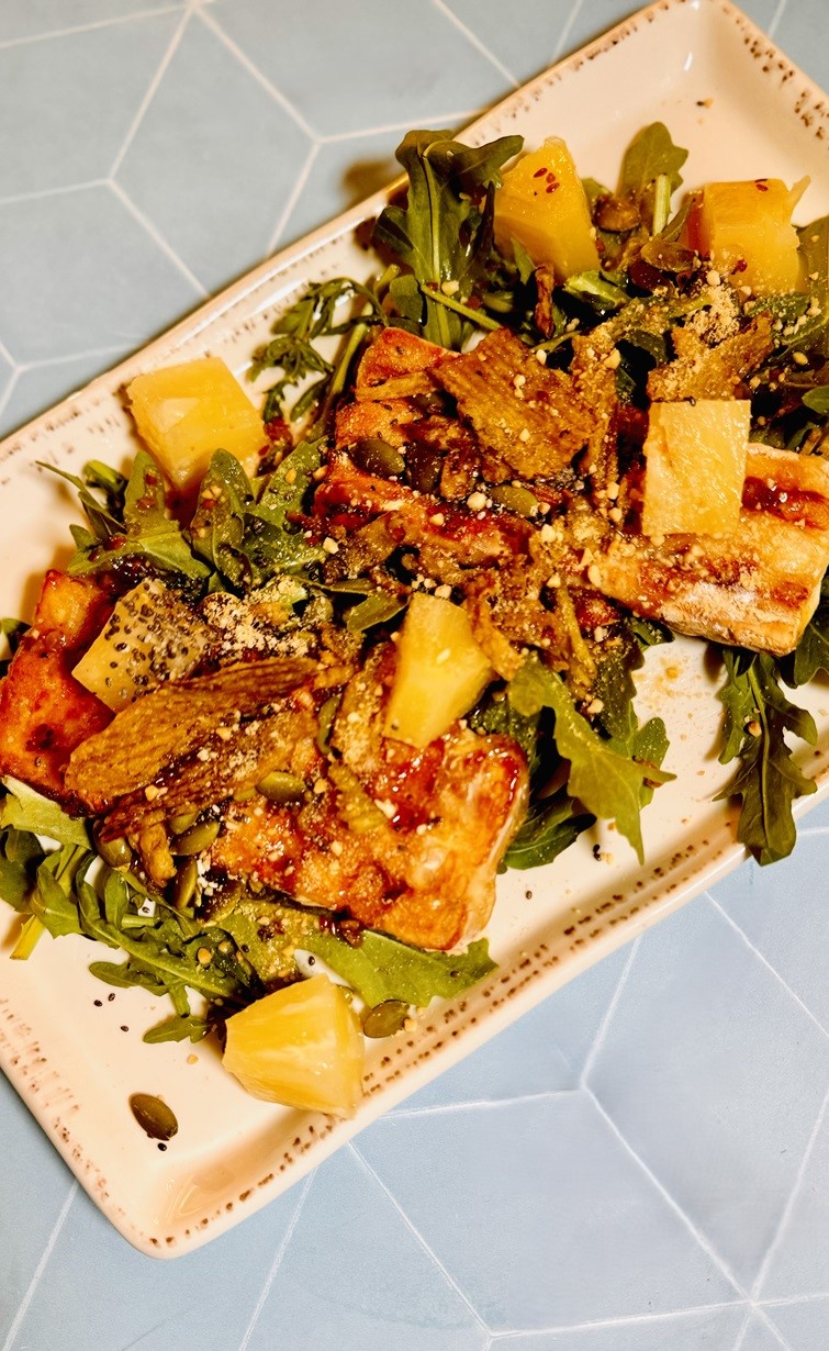 Crispy Tofu Asian Salad