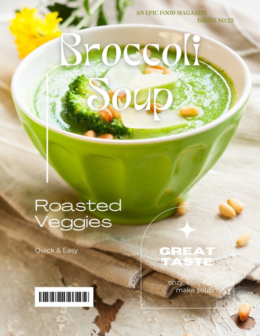 Easy Roasted Broccoli Soup